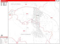 Red Line Map Example